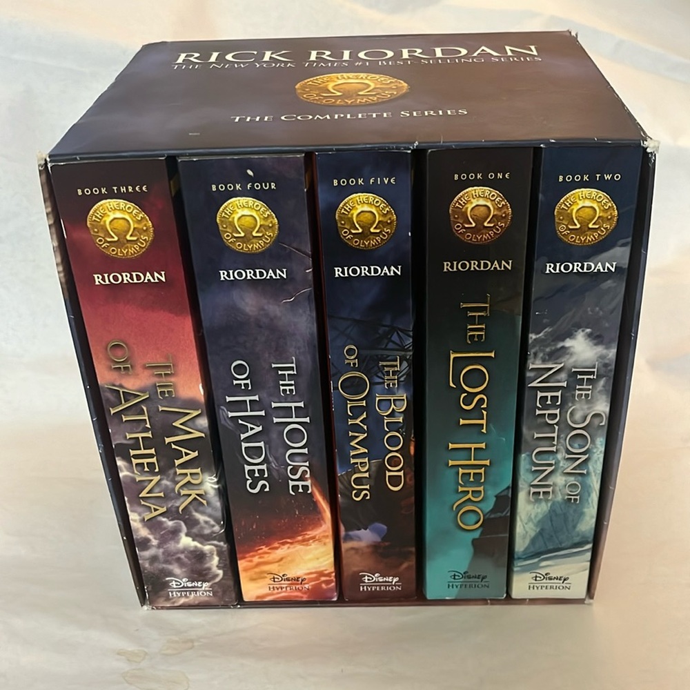The Heroes of Olympus complete series-Rick Riordan